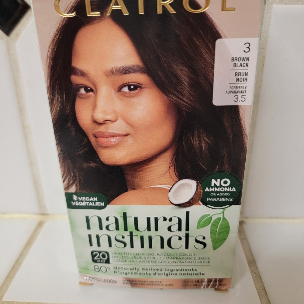 Clairol Natural Instincts Hair Color - Brown Black